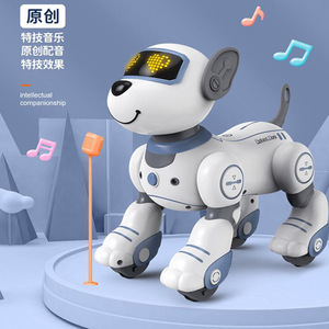 Умная игрушка может катиться вверх ногами Сенсорное кодирование AI искусственный интеллект пульт дистанционного управления умный робот собака набор игрушек - Product Image 4