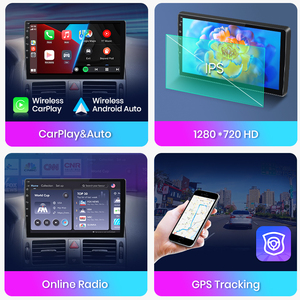 Junsun V1 UK Vorrat kabellos CarPlay Android Autoradio für Toyota Alphard Vellfire ANH20 2008-2014 Auto-Haupteinheit Multimedia