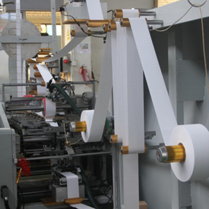 Full <strong>Automatic</strong> square Bottom Paper Bag <strong>Making</strong> <strong>Machine</strong> with Paper Rope <strong>Handle</strong> Prices - Product Image 4