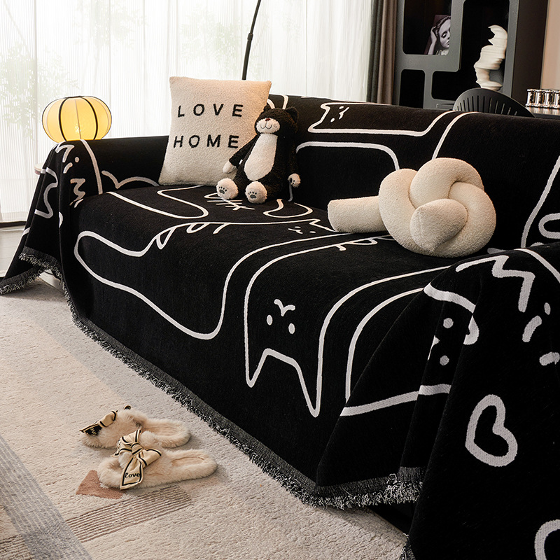 Paresseux petit miaou noir