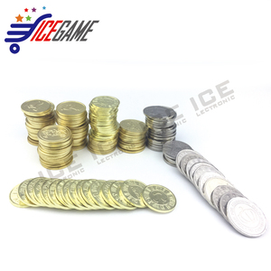 游戏机洗车机定制金属令牌多种街机拳击起重机机木铁-流行娱乐硬币 - Product Image 4