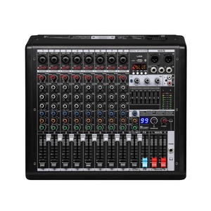 <strong>S</strong>-12 Professional 12-channel <strong>Mixer</strong> With Built-in MP3 Player 99 DSP for Stage Performance Audio <strong>Mixer</strong> - Product Image 5