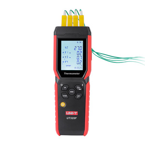 UNI-T UT325F 4-Channel <strong>Thermometer</strong> 72000 Data Storage MIN/MAX/AVG/HOLD 7 Types PC Software and APP - Product Image 2