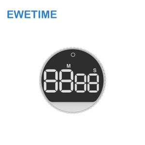 EWETIME большой светодиодный дисплей для кухни, таймер для домашней кухни, цифровой магнитный светодиодный экран, настенные часы с обратным отсчетом, OEM, пластиковый материал - Product Image 3