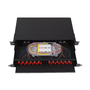 电信级满载FC 24端口拉出式光纤接线盒、ODF接线板、机架式 - Product Image 2