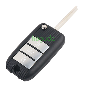 For Original <strong>MG</strong> <strong>ZS</strong> 3 Button Smart Flip Remote <strong>Key</strong> with 433MHz ID47 Chip PCF7953X - Product Image 2