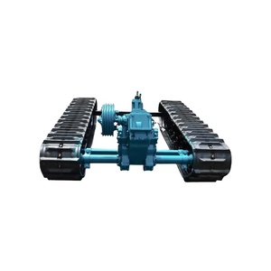 Inşaat makinesi paletli makine parça yürüyen aksam için paletli araç şasi - Product Image 5