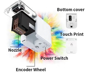 Mbrush Portable Portable Desktop Chargen nummer Codierung Druck geräte Verfalls datum Tinten strahl druckmaschine - Product Image 6
