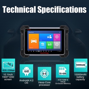 Autel maxicom mk908p Car ECU Programación Escáner de diagnóstico de autel maxisys ms908p actualizado - Product Image 2