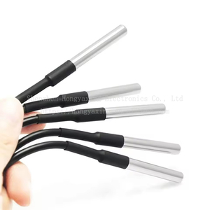 DS18B20 Edelstahl wasserdicht DS18b20 1m 3m 5m Gewinde Temperatur fühler Temperatur sensor 18 B20 Kabel für Arduino