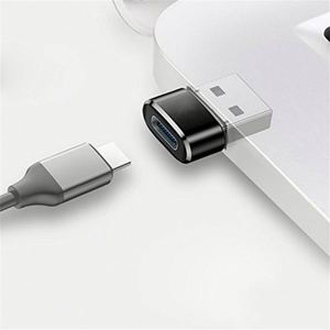 热卖USB A公到C型母充电适配器USB C到USB A适配器2023出厂价格