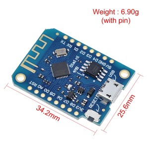 TZT Wemos D1 Mini V3.0.0 WIFI Entwicklungs board für das Internet der Dinge ESP8266 CH340G 4MB für Arduino Nodemcu V2 Micro Python - Product Image 2