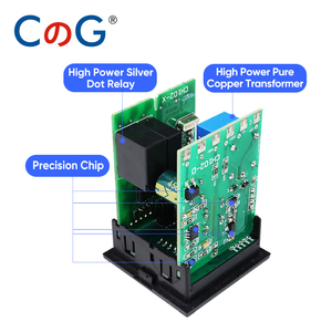 CG 72*72mm multi entrada K E J PT100 0-10V 4-20mA tensión PID salida SSR relé AC 220V 24VDC 380VDC controlador de temperatura