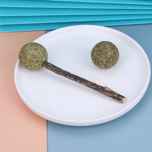 Wholesale Eco-Friendly Catmint <strong>Catnip</strong> Snack Natural Lollipop Interactive <strong>Catnip</strong> Ball Toy for <strong>Cats</strong> - Product Image 3
