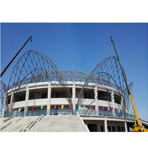 Prefab Football <strong>Stadium</strong> Light Steel Structure Space Canopy Bleachers Roofing Baseball <strong>Stadium</strong> - Product Image 5