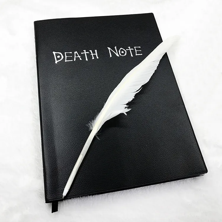 25cm Wholesale Anime Note Book yagami Gift Anime with pencil Students stationery Ryuuku L Note Death Note book