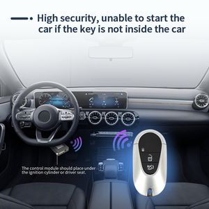 Easyguard ชุดกุญแจอัจฉริยะแบบไร้กุญแจแบบพาสซีฟ, เหมาะสำหรับ W223 Benz s จาก2020 & Benz C W206จาก2021พร้อมปุ่มเริ่มต้น OEM