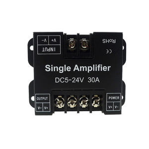 DC5-24V Led ışık şerit sinyal amplifikatörü 30A 360W akıllı aydınlatma tek renkli Led amplifikatör - Product Image 2