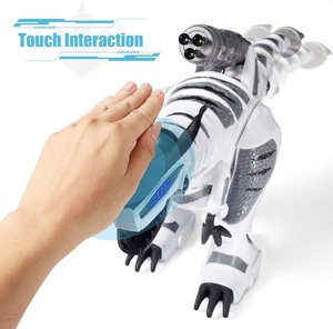 Dinosaur <strong>Robot</strong> Intelligent Remote Control Dinosaur Interactive Animal Toy with <strong>Programming</strong> Walking Dancing Music Gift