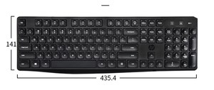 Combo de teclado y ratón inalámbricos CS10 - Product Image 4