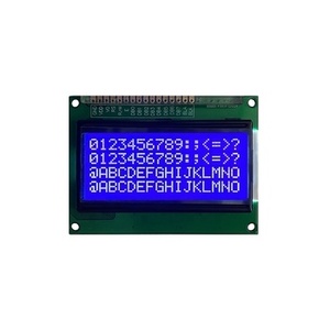 STN COB 1604 dot matrix karakter modülü IC SPLC780D1 mavi arka plan beyaz karakter LCD modülü - Product Image 1