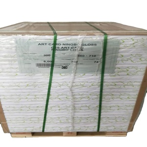 200 GSM 250 GSM光泽哑光C2S涂层艺术纸纸板来自中国著名工厂