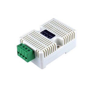 Módulo de adquisición de temperatura de humedad de riel DIN35mm Sensor inteligente RS485 Modbus RTU para control de clima en sistemas industriales - Product Image 2