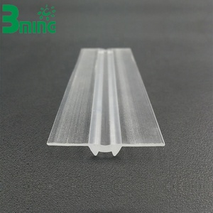 Bming Optical Customized Dimension Wide Beam Extruded <strong>Led</strong> Lens Cover Plastic Linear Lens Light Accessories - Product Image 2