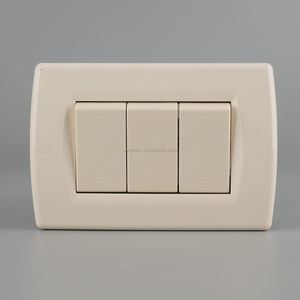 Ivory 118 2 Gang American Standard Wall and Electric Electrical <strong>Switch</strong> Interruptor <strong>Switch</strong> Socket