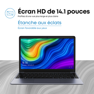 Laptop <strong>CHUWI</strong> HeroBook <strong>Pro</strong> - Processor Intel Celeron N4020 14.1&quot; Display Windows 11 8GB+256GB 5000mAh Battery - Grey - Product Image 3