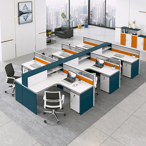 Modular Call Center Office Cubicle Working Station System Furniture Office Partition Workstation - Product Image 4