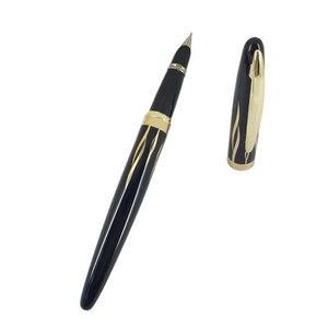 优质英雄钢笔与雕刻图案不锈钢墨水笔 - Product Image 1