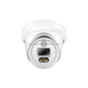 Cámara de red OEM, cámara POE IP de torreta de detección de cuerpo humano/vehículo, audio bidireccional con luces duales de 6MP, para interiores - Product Image 2