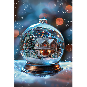 Cooleve DIY handpainted <span class=keywords><strong>Mosaic</strong></span> vuông Acrylic đầy đủ khoan sáng tạo japandi giáng sinh bức tranh kim cương cho nhà/văn phòng cảnh quan - Product Image 1