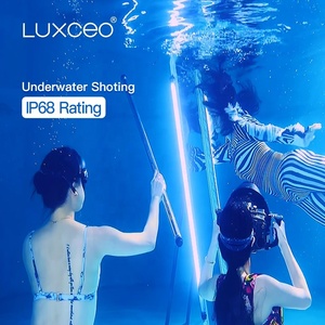 LUXCEO IP68 su geçirmez 4FT RGB tam renkli CRI 96 + TLCI 97 App kontrollü LED Video ışığı Film için - Product Image 6