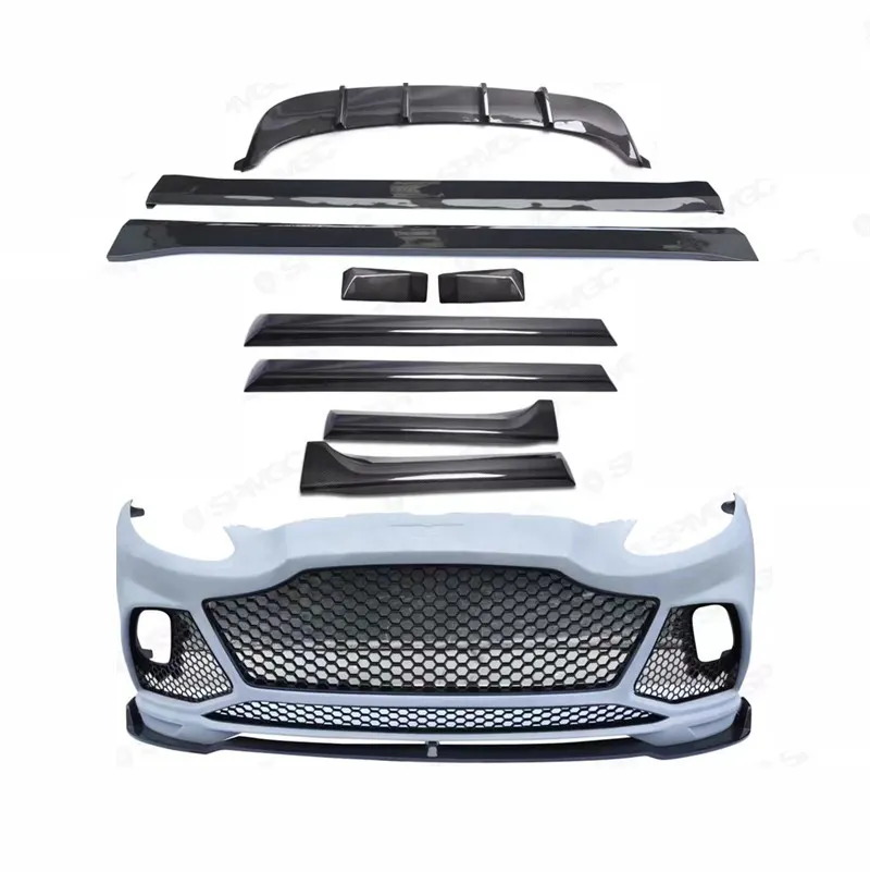 Runde Perfecte Montage Voor Aston Martin Dbx Automotive Onderdelen Voorbumper Grille Achter Lip Side Rokken Spoiler Body Kit