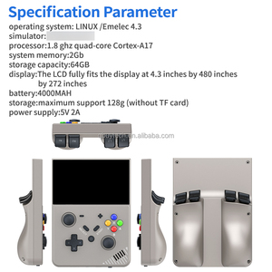 2024 New M18 Retro Classic Fighting Video <strong>Games</strong> for Linux System With 25kinds Sumulators <strong>4</strong>.3inches LCD Screen - Product Image 3
