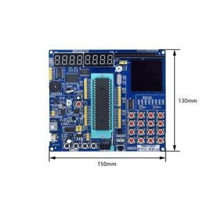 C51 STC89C52 Mikrocontroller-Entwicklungs platine LCD1602 MCU STC89C52 Controller 32/64-Bit-Betriebssystemplatine - Product Image 4