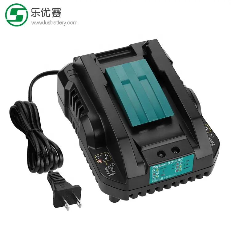 เครื่องชาร์จแบตเตอรี่ Li - Ion 14.4V-18V,เครื่องชาร์จแบตเตอรี่ DC18RC DC18RA อะไหล่4A เครื่องชาร์จแบตเตอรี่240V