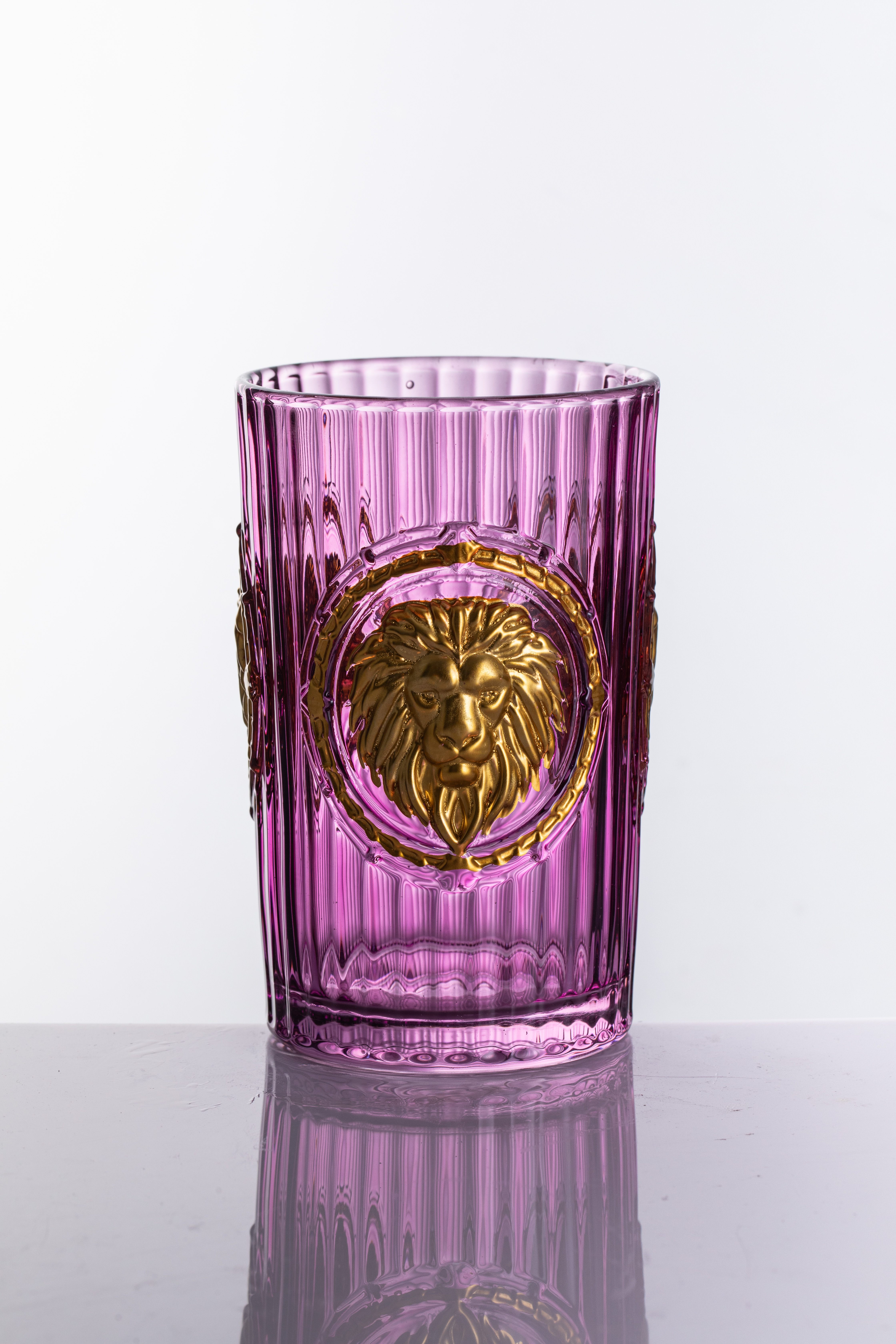 Spray Purple and plating gold
