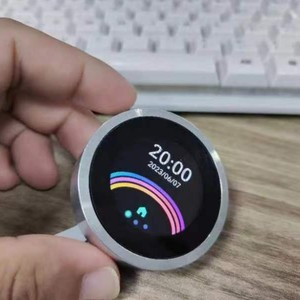 1,3 Zoll 240 × 240 Auflösung 300 Nits USB-Schnittstelle komplette CPU HMI Gesamt-LCD-Anzeigenlösung Anzeigeknopf Rotationsschalter-Anzeige