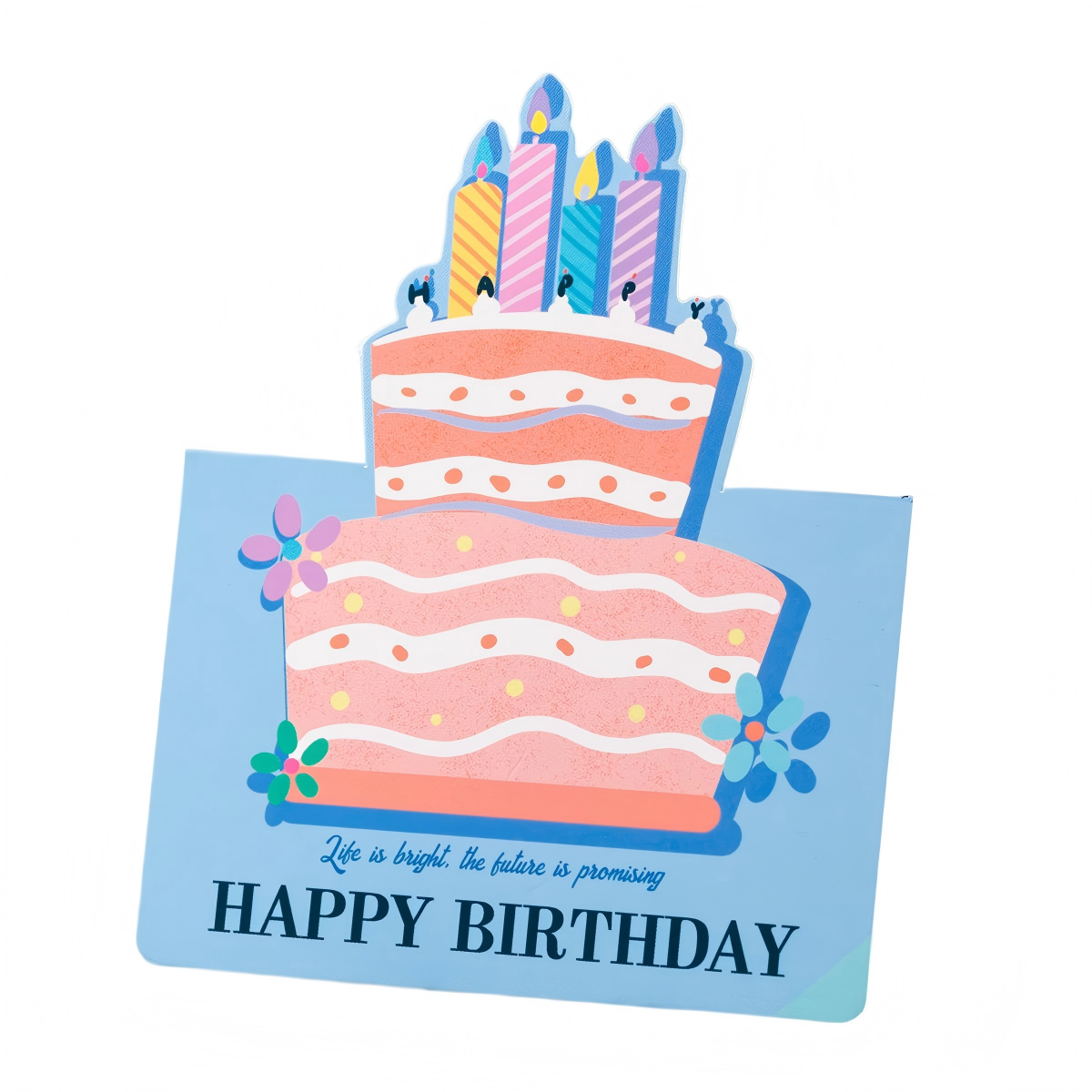 blue sponge cake