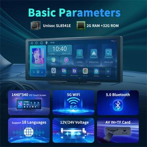 Factory Supply Great Quality Video Recording Dash <strong>Camera</strong> <strong>Android</strong> 13 Rearview Mirror Video Recorder Dash Board - Product Image 3