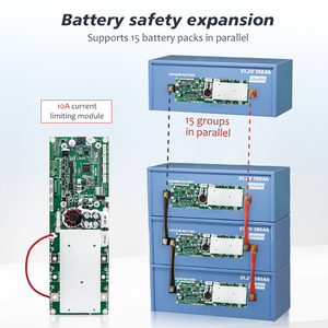 TDT smart bms with bt/RS232/<strong>temperature</strong> <strong>sensor</strong>/heating/Fan <strong>function</strong> 48v 100a bms for 16s lifepo4 battery with active balancer - Product Image 5