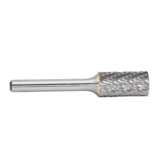 Đúc Rèn Deburring Công Cụ Rắn Tungsten Carbide Burr SA Hình Dạng Xi Lanh Đôi Cắt Quay Burr