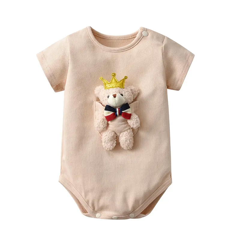 कस्टम नेसी बेबी 100% सूती पफ आस्तीन के छोटे छोटे बच्चे का स्वेटर रोमांस