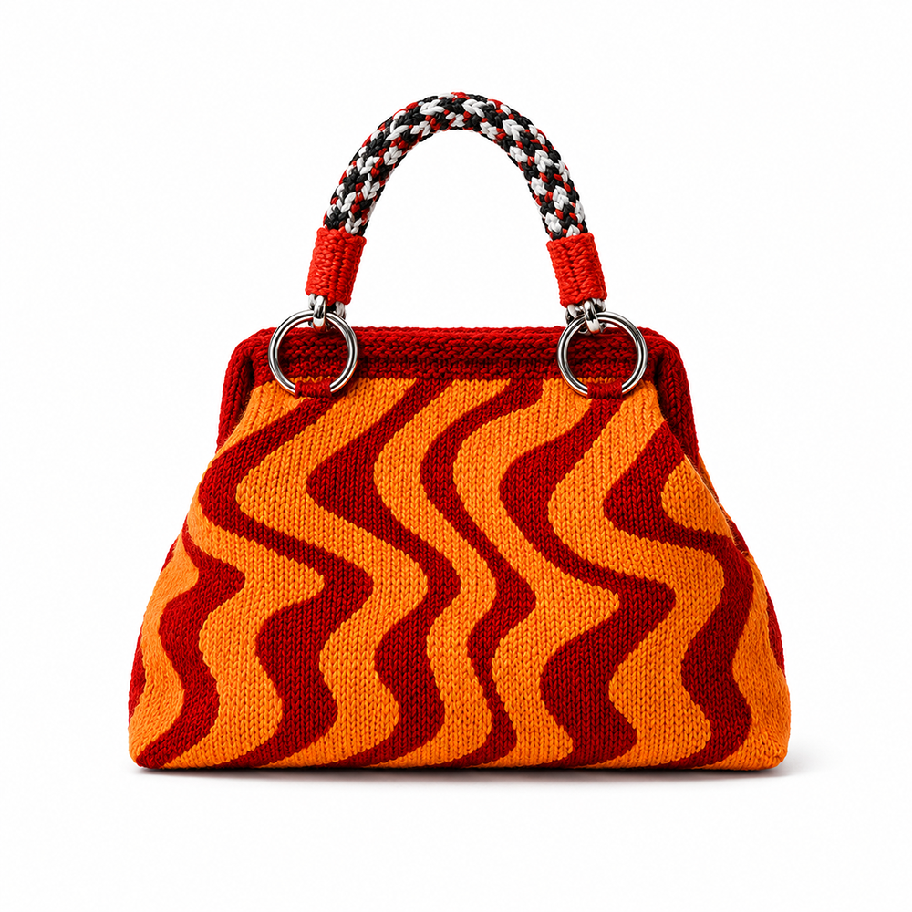 Wave Orange Red