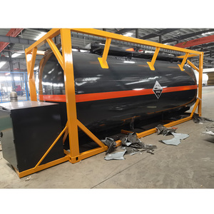 Factory Customization 20ft 21m3 Calcium Hydroxide Tank <strong>Container</strong> Chemical Transportation <strong>and</strong> Storage - Product Image 5