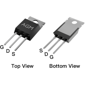 Khả năng chịu nhiệt thấp lĩnh việc-hiệu ứng bóng bán dẫn 40V MOSFET bóng bán dẫn cho bộ khuếch đại sử dụng tip127 đi-điện 220 agm1405c1 - Product Image 2