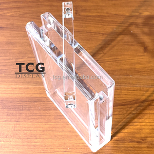 TCG Super Clear Acrylic Graded Trading Card Display Holder Round Shape Protection Case for Pokemon Sports <strong>PSA</strong> BGS CGC Slabs - Product Image 5